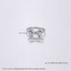 CHINA GOLD platinum ring pt950 bow women's birthday gift about 3.19g