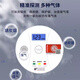 Likean Likean Technology Carbon Monoxide Alarm Household Soot Co Concentration Detector Gas Outdoor Camping Carbon Monoxide Detector 3C Deluxe Model (Three Years Standby)