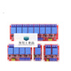 1 2 4 8-channel 5V9V12V24V relay module with optocoupler isolation supports high and low level triggering 8-channel relay (12V)
