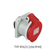 Weipu Industrial Plug/3623/5623/6623/2623 wasserdichte Sockel 16A5 CORE TYPR6623