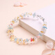 Chenshi Dopamine Colored Crystal Bracelet Gravel Bracelet String Niche Exquisite Women's Bracelet Comes with Certificate