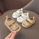 Fenziyan soft and breathable new summer baby toddler shoes, soft sole sandals for children 1-3 years old, non-slip, lightweight mesh with beige, upgraded model, mesh design, breathable and non-slip, 10.5, recommended for fat feet, actual foot length +1 cm