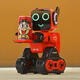 SANQIHU CONTROL INTELIGENTE DE CONTROL REMOTO DE CONFIANZAS Robot Toys Cantando y baile de 3-6-7 años Versión actualizada White Versión Smart Smart App Standard Standard