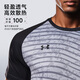 Under Armour (Under Armour) sports suit men's summer short-sleeved T-shirt moisture-absorbing quick-drying fitness suit running basketball jersey breathable sweat-absorbing five-point shorts