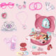 Children's toy bags, princess handbags, simulated accessories, house dressing set, girl dressing table toys, crossbody dressing bag luxury set