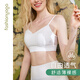 凡圣瑜伽蕾丝运动内衣女外穿性感美背裸感透气薄款健身braFC12111 裸感白 S