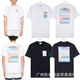 Lee Kids25fw Casablanca Sommer Neue Fantasy-Tür-Print Männer und Frauen lässig lockere kurzärmelige T-Shirt Trend 829 White XL