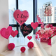 Yonghuan Hochzeitszimmer Dekoration Dekoration Liebe Ballon Stand männlich und weibliches Hauptschlafzimmer Hotel Hochzeit Neues Haus Klappballon 3890 Prinzessin Bitte machen Sie ein Vermögen