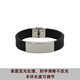 Yuewunaidian elderly anti-lost bracelet to prevent Alzheimer's and dementia custom-made silicone anti-picking bracelet waterproof and engraving children's custom-made black widened anti-picking