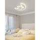 Mulinsen Iluminación Mulinsen La misma lámpara de sala de estar Luce de techo LEACHING LATINUA DE ESPECTURO COMPLETO Lámpara de techo LED ZC1048 Triángulo blanco y negro de 46 cm sin poste