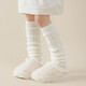 Girls' piles of socks, autumn and winter Korean children's socks, girls' baby calf socks, stockings and leg covers, spring and autumn style, white, one size fits all