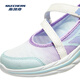 Skechers Girls Mary Jane Sandals 302563L White/Multicolor/WMLT 27.5