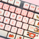 罗技（Logitech）K845机械键盘背光有线键盘 游戏电竞键盘 茶青红轴键盘DIY键帽 办公游戏键鼠套装 全尺寸104键盘 K845-秋天修狗键帽 红轴