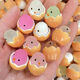 Man Shadow Little Turtle Small Animal Blind Bag Mini Cute Cartoon Toy Blind Box Diy Simulation Fruit Turtle Snake Year Blind Bag Little Chicken Broken Shell Egg (Random 20 Packs)