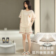 Pioneer 2025 Nouveau style Pyjamas d'été pour femmes pour femmes Coton pur Shorts à manches minces Douces de maison Sweet Home Ensemble en deux pièces YZT9859 Ensemble à manches courtes xxl Code [Recommandé 140-160jin [Jin équivaut à 0,5 kg] Usure] Taille moyenne