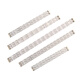 Techo LED mecha Luz LED Stripe Mahjong Reemplazo de tira larga Mecha de tres colores Lámpara de estar Cambio de lámpara cuadrada Techo de 30W/Bar (luz blanca 15w + luz caliente 15W) Longitud 695 mm