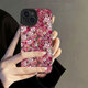 AI -Stil dunkle Blume für IQOO12 Mobiltelefonhülle Vivoiqoo12pro New IQOO11S/10/9/8/7/5/Ty White 695 Retro Small Flower Nummer 1 IQOO12