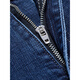 Sept Wolf (SW1960) Spring and Summer Cotton Cotton Jeans Business d'âge moyen pour hommes droits de grande taille décontractée papa lâche Pantalon long 3891 LAN DEEP SumM fine 30 [2 pieds 3]