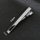 Giselun public tie clip tie clip men's formal wear silver fashion simple Korean style metal collar clip business professional insurance tie clip gold blue diamond