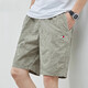 Tommybull Amerikaner Tommy Tommy Sommer Pure Cotton Trendy Casual und vielseitig lose Strandhosen Fünf-Punkte-Shorts 9215 Green L (Empfohlen 120-135 Jin [Jin entspricht 0,5 kg])