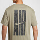 Nike men's loose T-shirt for autumn new cotton knitted soft and comfortable official NIKE AIR HQ9249 320 light green gray XL