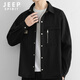 JEEP SPIRIT吉普衬衫男长袖秋季休闲工装外套男宽松百搭夹克上衣新款男装