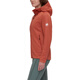 Mammoth (MAMMUT) pattern printed hooded zipper fit long sleeve jacket jacket for women orange orange XS