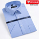 CEO Yageol Sommer Herren Kurzarm Shirt Business Formale Kleidung Casual Locker Arbeit kostenlos kariertes kariertes Hemd Männer DX6628 43 (empfohlenes Gewicht 170-180jin [Jin ist gleich 0,5 kg])