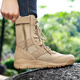 Professionelle High-Top-Wanderschuhe im Freien atmungsaktive Wanderschuhe Wanderschuhe Reißverschluss Kämpfe wasserdicht und nicht rutsch für Frauen, leichte und weiche Sohle für Frauen, Sandfarbe (Canvas Reißverschluss) der gleiche Stil für Männer und Frauen, 37 Lederschuhe, eine Größe, die größer als Sportschuhe ist