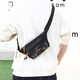 Sports waist bag men and women's communication outdoor sports fitness running bag construction site work mobile phone bag cashier coin wallet black