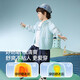 ASK JUNIOR children's original yarn sun protection clothing summer youth ice leather clothing long-sleeved anti-UV skin clothing male and older children's air-conditioning clothing