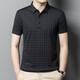 丨 Lilang 丨 T-shirt masculin masculin pour hommes à manches courtes nouvelles à manches intermédiaires et à la mode plaid à demi-manche.