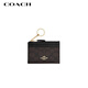 CoaCH (COACH) [Brand Direct Supply] Women's Classic Logo Portable Multi-Card Card Bag Dark Brown CW870