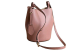 BURBERRY (BURBERRY) Lined plaid leather Cowhide bucket bag crossbody shoulder bag Women's style Pink Basic package (bag + dust bag)