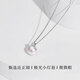 First Fufu freshwater pearl pendant, elegant and elegant, as a birthday gift for your girlfriend, S925 silver necklace for women, 9-10mm freshwater pearl* with S925 silver chain