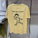 NEW BALANCE/NB joint Noritake men and women pure cotton short-sleeved T-shirt AMT12346 AWT02379 AWT12333CYW 21 yellow women XS 150/76A