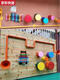 
Blue Color He Outdoor Percussion Instrument Kindergarten Amusement Park Community Children's Percussion Instrument Sound Drum Combination can be customized Style 2