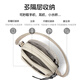 
Lef steamed bun bag 2025 new simple, fashionable, lightweight, large capacity crossbody bag white apricot color