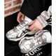 亚瑟士（asics）GEL-KAHANATRV4男女户外机能休闲运动鞋银色透气 1203A716-100白色/浅绿色 36 225mm