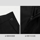 Heilan House (HLA) Men's 25 New Style Light Business Fashion Commuting Embroidered Slim Pants Men's Autumn Black 29 38 180/96A Recommended 181~190 Jin Jin equals 0.5 kg