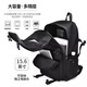 Mochila para hombres Casco Versátiles de gran capacidad Viajes de viajes de computadora para mujeres Estudiantes de secundaria estudiantes universitarios Bolsa de escolar de corta distancia [insignia de alta calidad] Negro [Protección de gran capacidad espesada