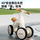 Lnga Landgre Children's Balance Car 1-3 Babybaby-Allrad-Kleinkind-Scooter Baby Anti-Roller-Roller-Roller-Roller-Geschenk [neues Upgrade] Maillard Brown (Silent Wheel Set