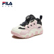 Fila Fila Crocolate Kinderschuhe Kinder Boa Knob Sneakers 2025 Herbst Neuer Männer und Frauen Basketballschuhe Legende Blau/Milch Weiß-Ng 32 Innere Länge 20,0 cm