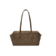 Massimo Dutti Summer New Product 2025 Women's Accessories Casual Simple Suede Postal Package 06946605 Light Brown