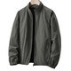 NASAOVER high-end brand jacket men's short spring and autumn thin windbreaker outdoor casual large size stretch loose sports jacket military green counter selection M 95-115Jin Jin equals 0.5 kg
