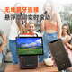 Jinzheng square dance audio with display screen wireless microphone Bluetooth home ktv singing karaoke karaoke machine integrated video outdoor trolley speaker outdoor audio 1033 mobile phone same screen flagship version (dual microphone) + 64GU disk