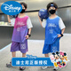 迪士尼男童运动套装2025夏季新款儿童洋气中大童短袖帅气篮球服两件套潮 品牌黑色9901 150 【适合身高140左右】