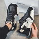 
Lunga men's shoes 2025 summer new breathable versatile sports casual shoes for men's fashionable white shoes thick-soled dad shoes RF-C681 green 41