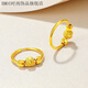 BMOI Old Phoenix 999 gold pure gold gold-plated silver-carved round bead earrings fashionable and elegant women's earrings fashion 0.01g Fat Donglai same style Transfer bead earrings Fat Donglai same style