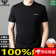 Camiseta de manga corta para hombres Chiarmania ropa de algodón puro para hombres 2024 nueva camisa de algodón de algodón de alta gama 1518 White M